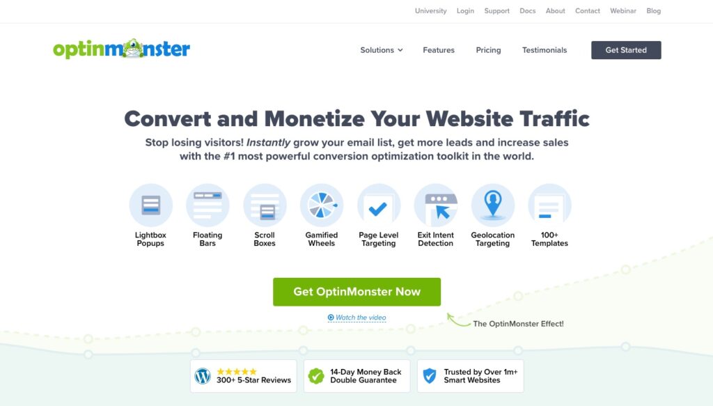 OptinMonster WordPress retention strategy plugin 