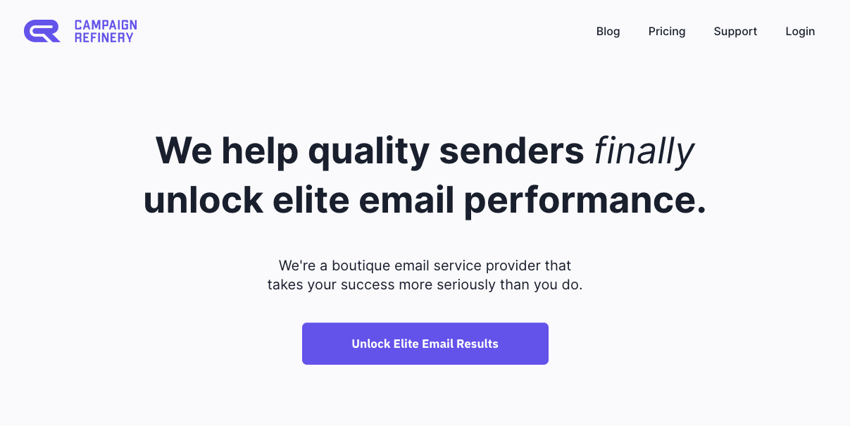 Campaign Refinery Homepage