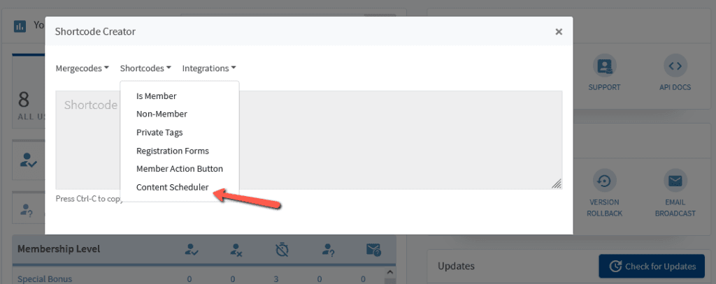 Content Scheduler - Drip Content