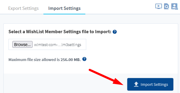 Migrate Site - WishList Member