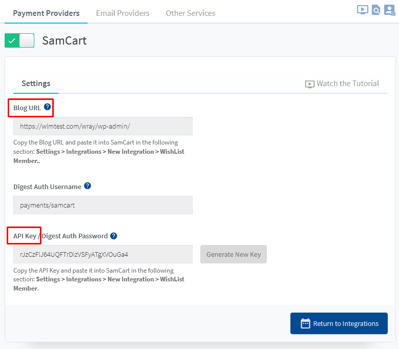 SamCart Integration with WishList Member - Connect WishList Member with SamCart