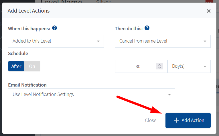 - WordPress Membership Plugin - Membership Sites Adding Action to WishList Member Level
