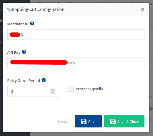 Adding 1ShoppingCart information to WishList Member