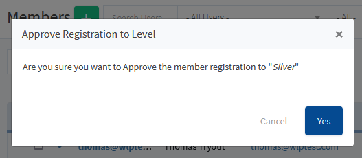 WishList Member Registration Requirements Settings