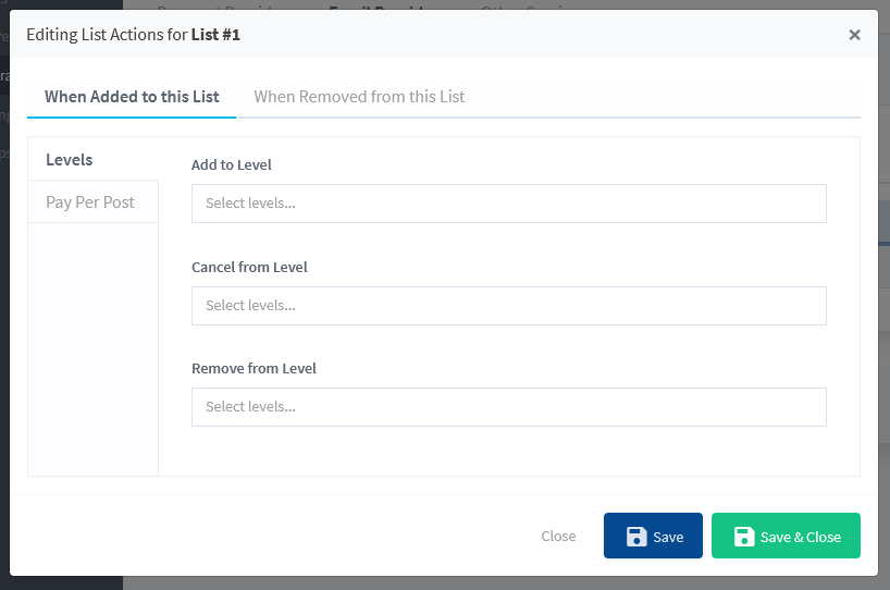 WishList Member Integration with FluentCRM