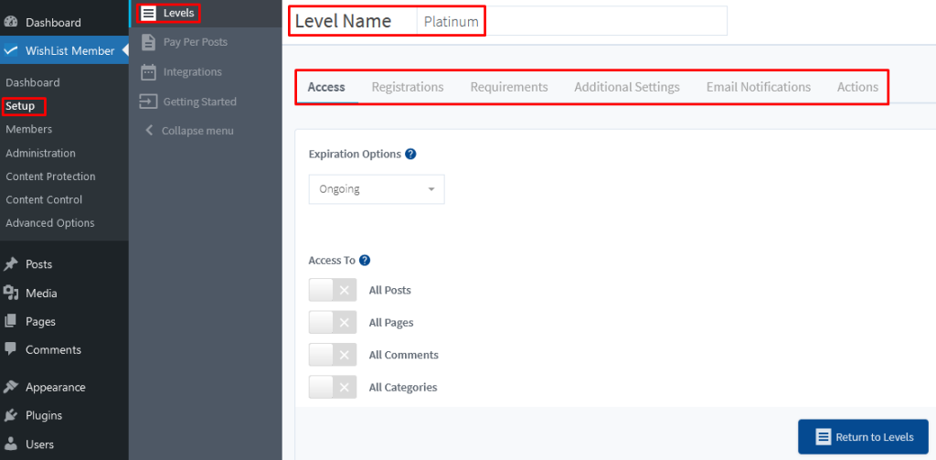Migrate Site - WishList Member