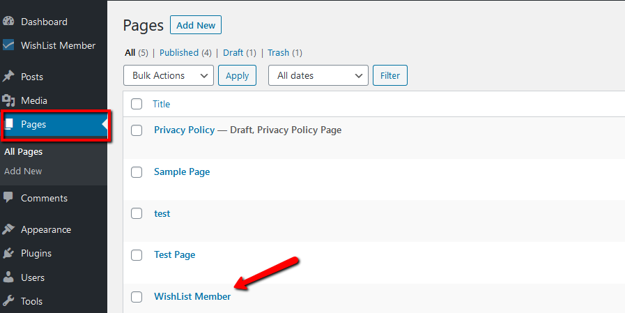 WishList Member Magic Page