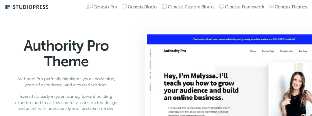 Authority Pro WordPress theme